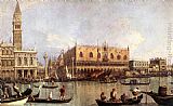 Palazzo Ducale and the Piazza di San Marco by Canaletto